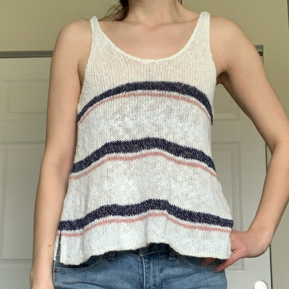Knit tank top